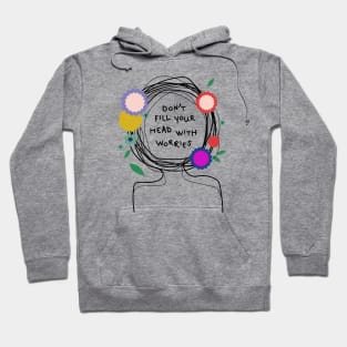 Mental health awareness anxiety worries depression therapy selflove Hoodie